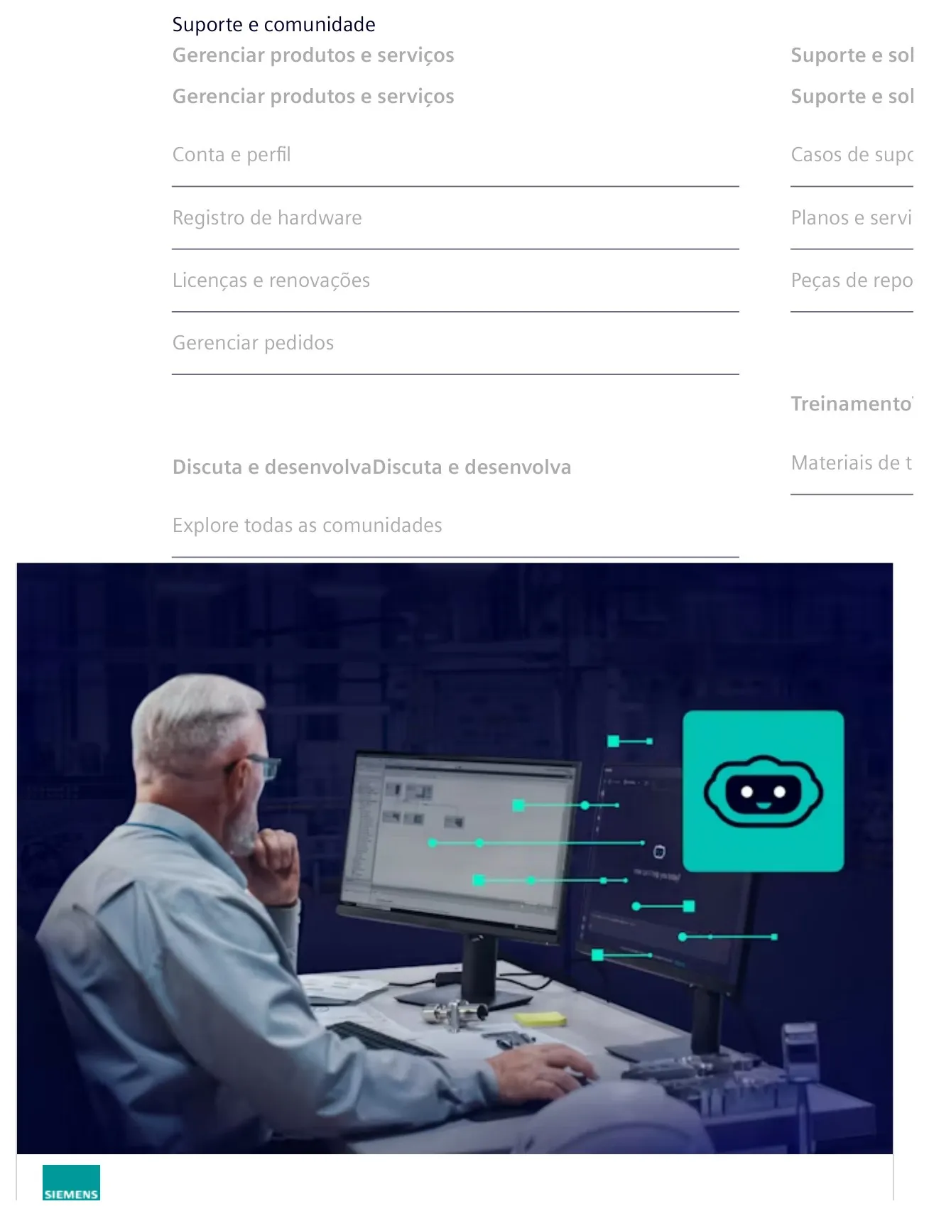 Referência Siemens de engenharia SIMATIC
